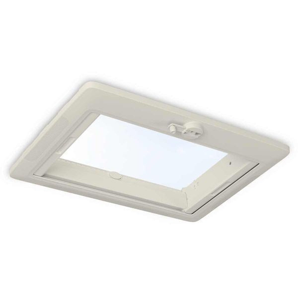 Dometic Midi Heki Roof Window with Forced Vent 700mm x 500mm Grey