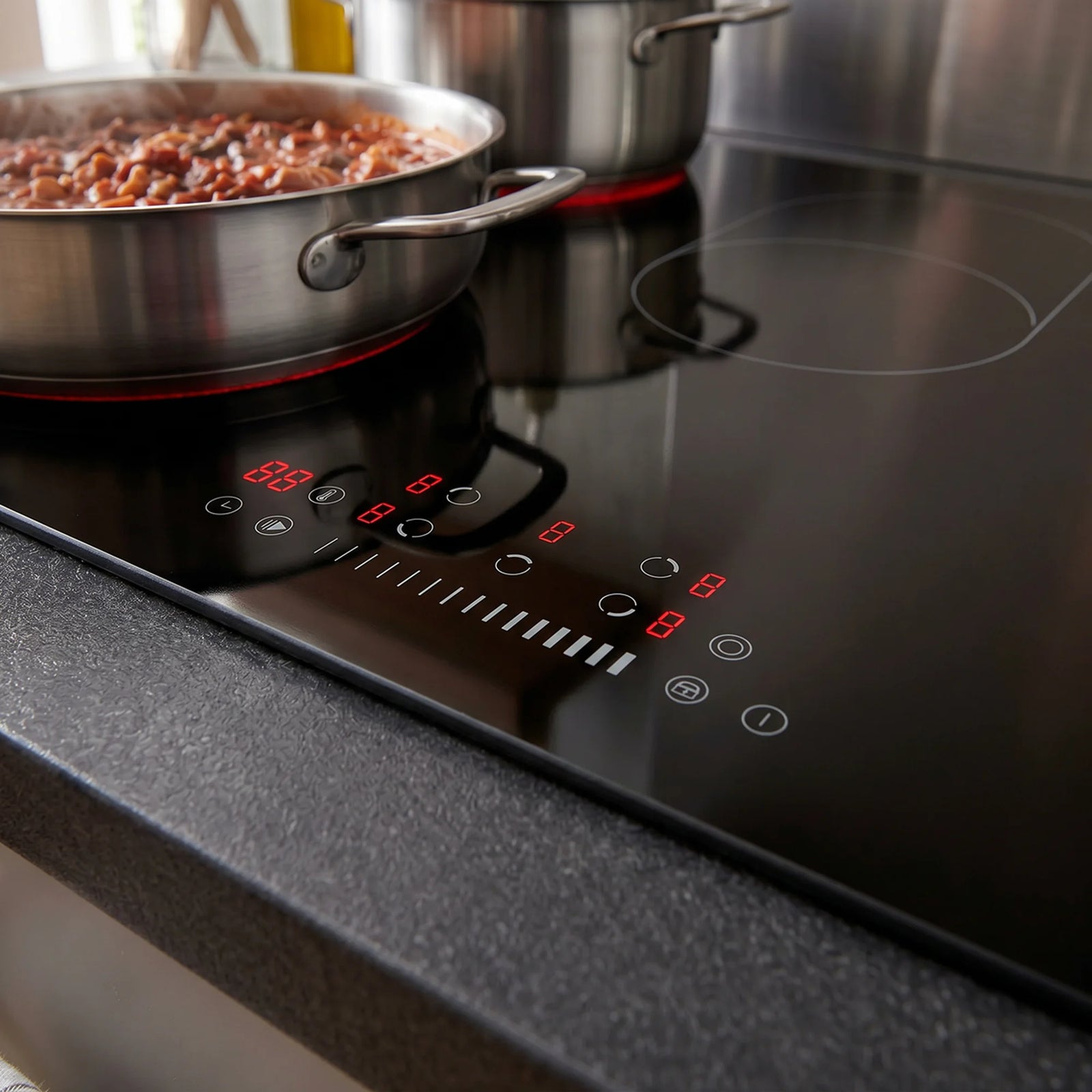 Baridi Ceramic Hob DH389 90cm 9000W with 5 Cooking Zones