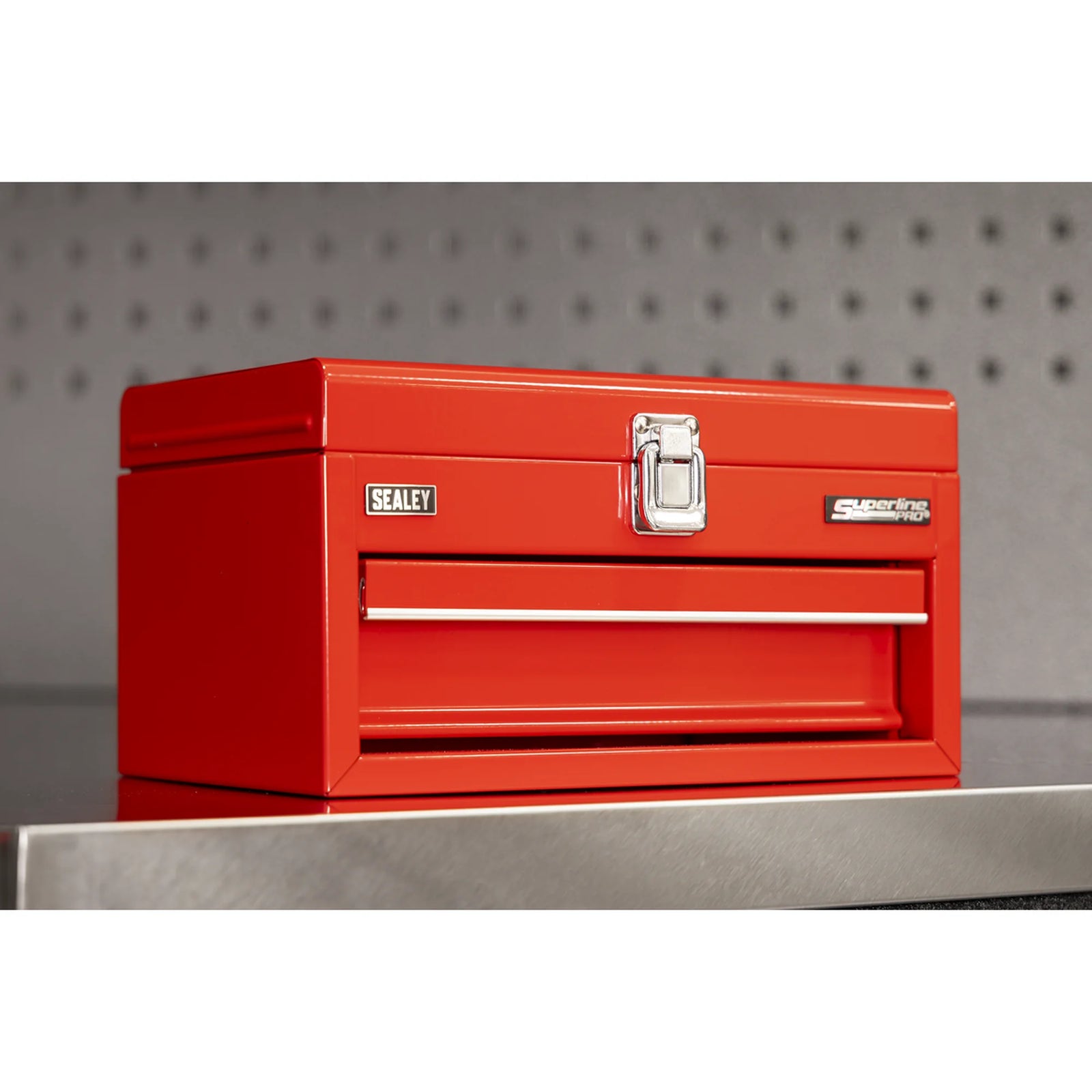 Sealey Superline PRO Mini Toolbox 1 Drawer Red 260x166x142mm