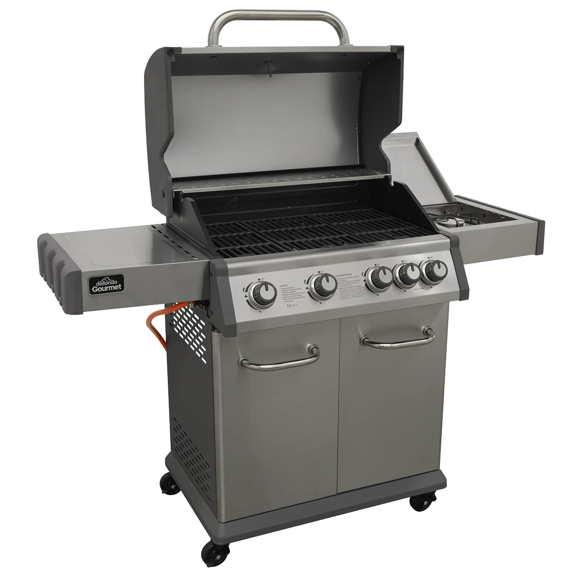 Dellonda 4+1 Burner Deluxe Gas BBQ