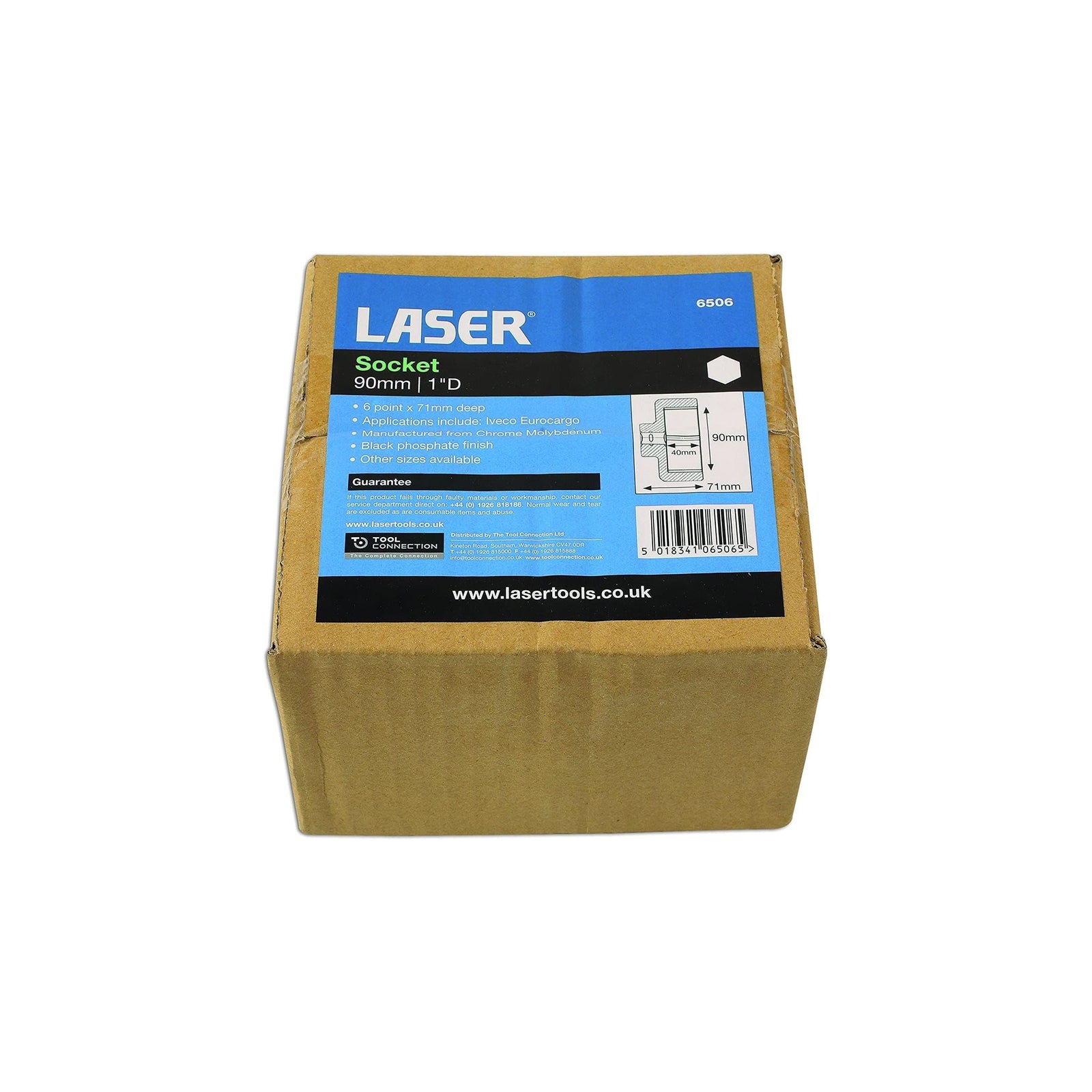 Laser Socket 1"D 90mm 6506