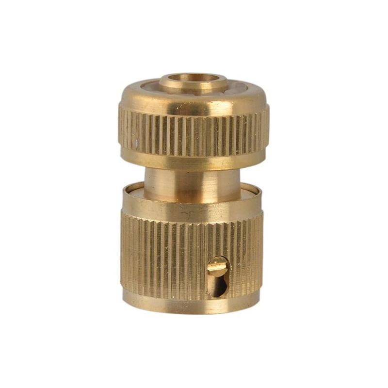Faithfull Brass Female Water Stop Connector 12.5mm (1/2in)