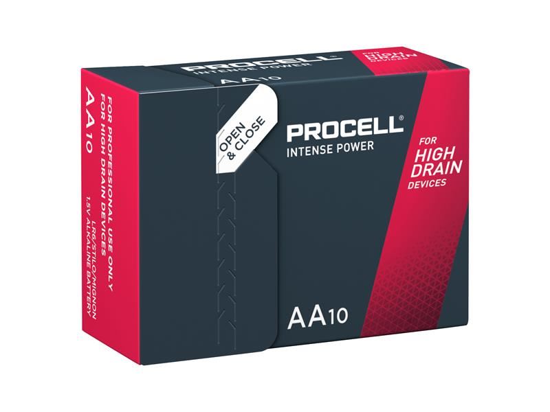 Duracell AA PROCELL® Intense Alkaline Batteries (Pack 10)