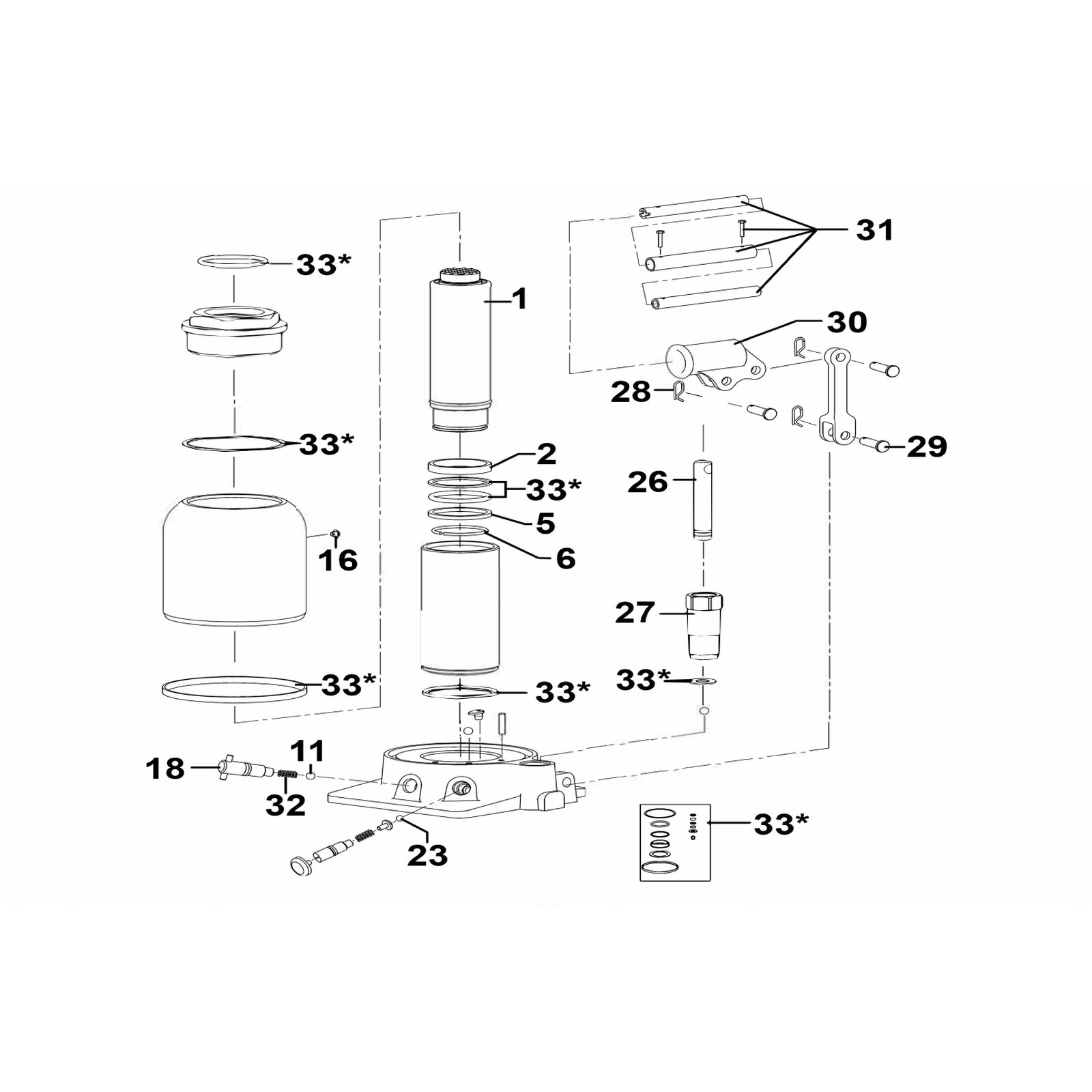 Sealey Handle Socket SJT4-30