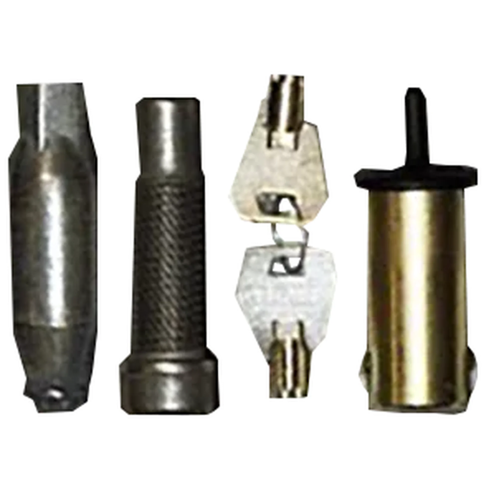 AL-KO Compact Barrel Lock & Keys for Caravan Wheel Security