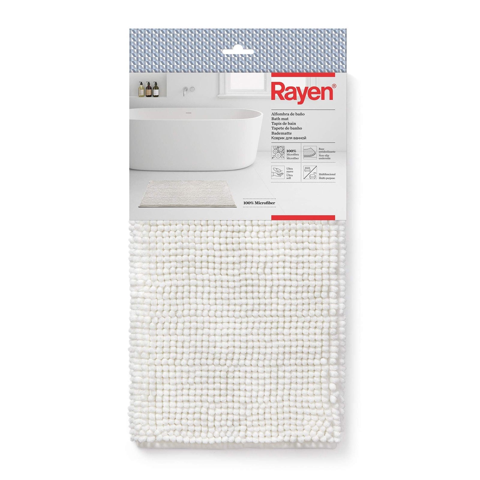 Bath Mat 80 X 50Cm White 632501