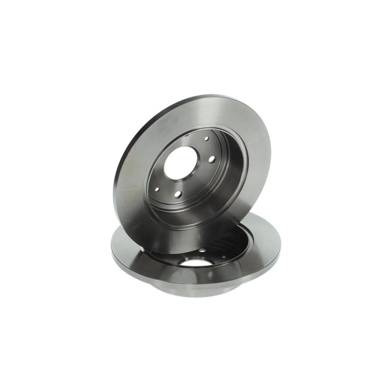 Bosch 2 x Solid Brake Discs fits Chevrolet Epica 2006-2011 2.0 2.5
