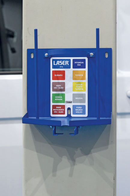 Laser Oil Drain Storage Station - Magnetic