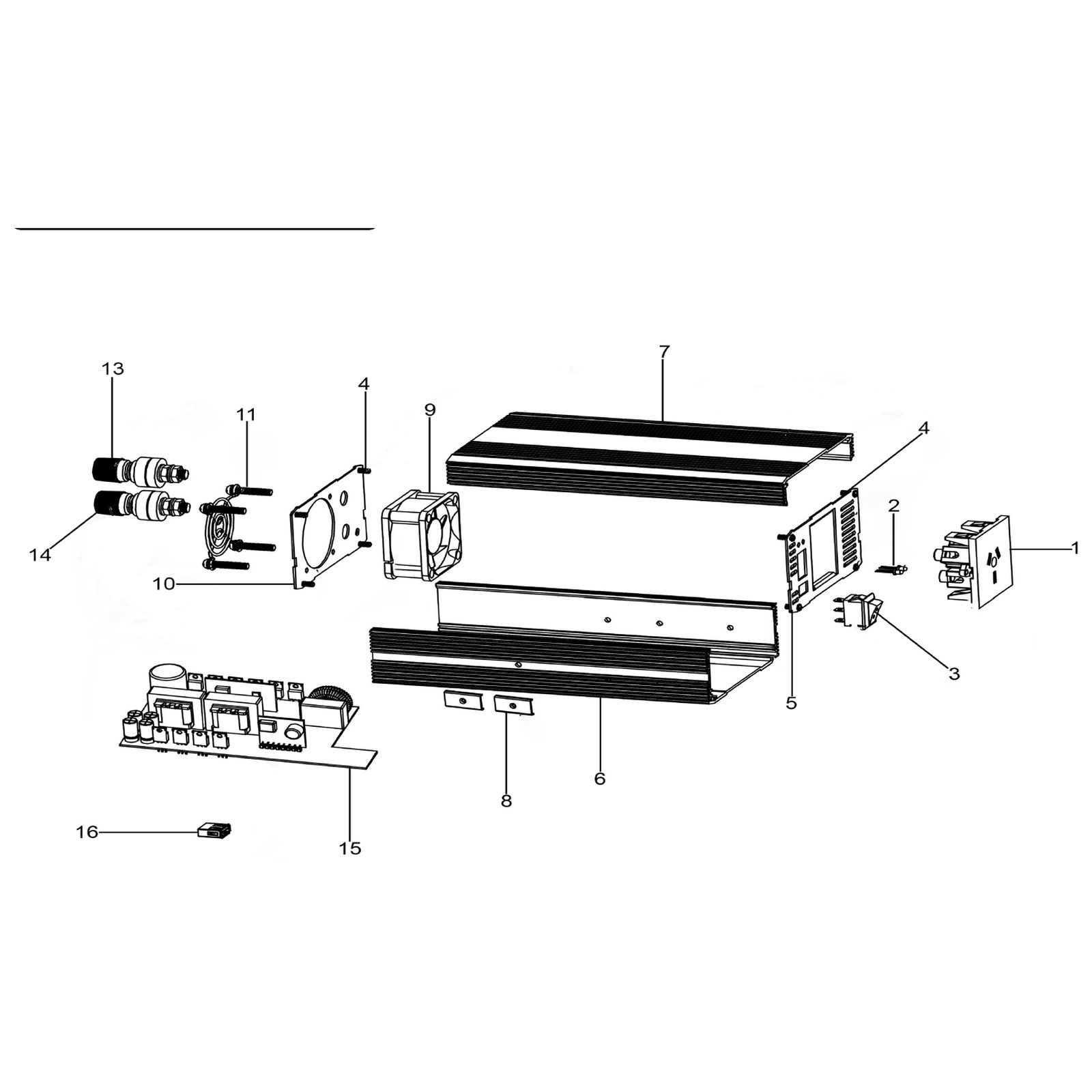 Sealey Fan cover PSI600.V2-10