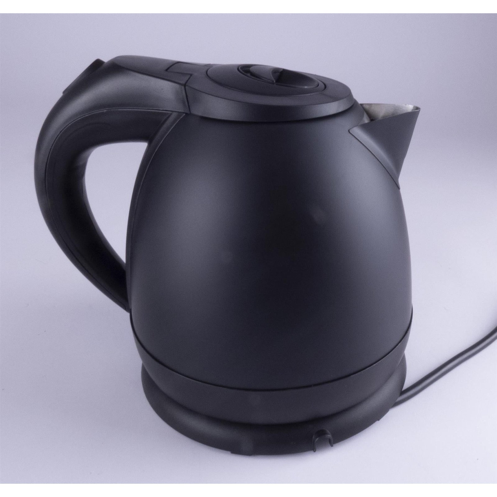 Matte Black Low Power 1.2L 750W Cordless Kettle