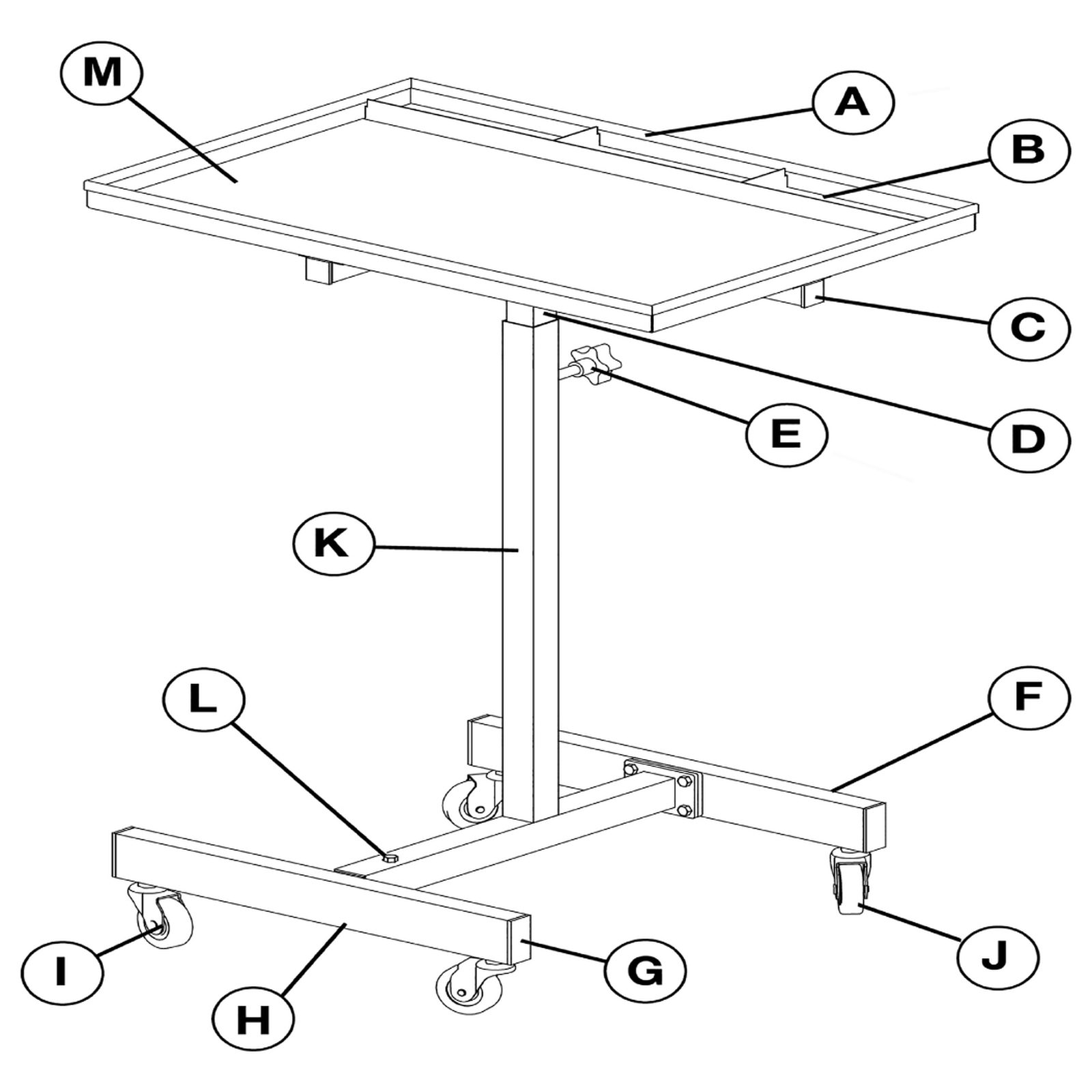 Sealey Table AP200-V3-A