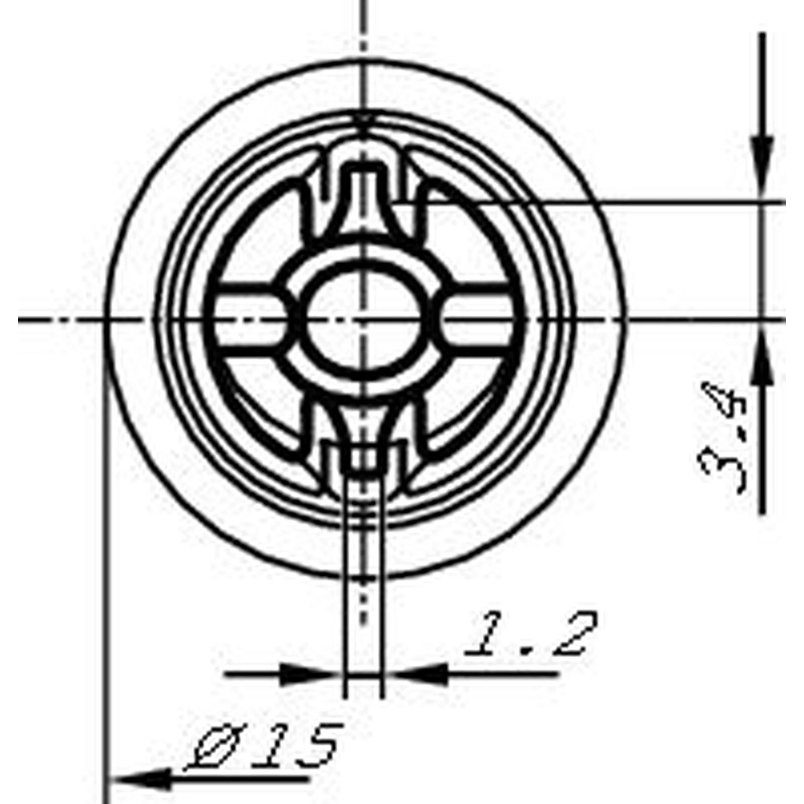 Bosch Headlight Levelling Motor Actuator 0 132 801 142