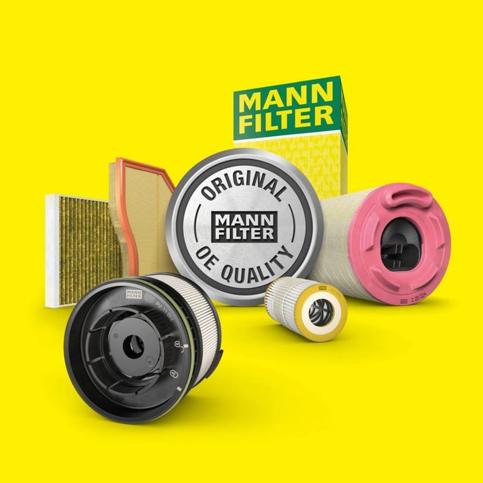 MANN-FILTER Fuel Filter Element PU 10 023/1 z KIT