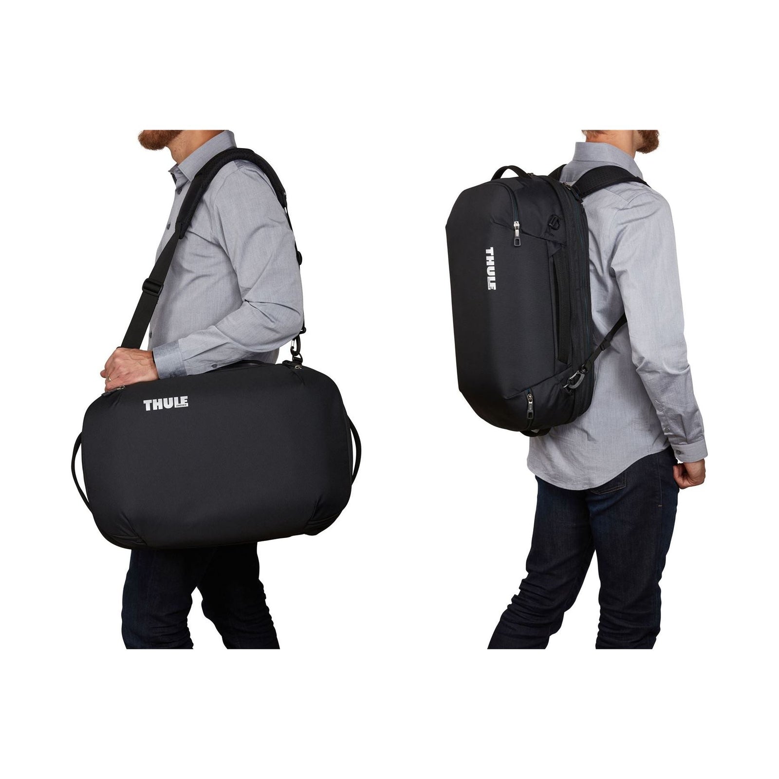 Thule Subterra Convertible Carry On Luggage Black Carry-on Luggage