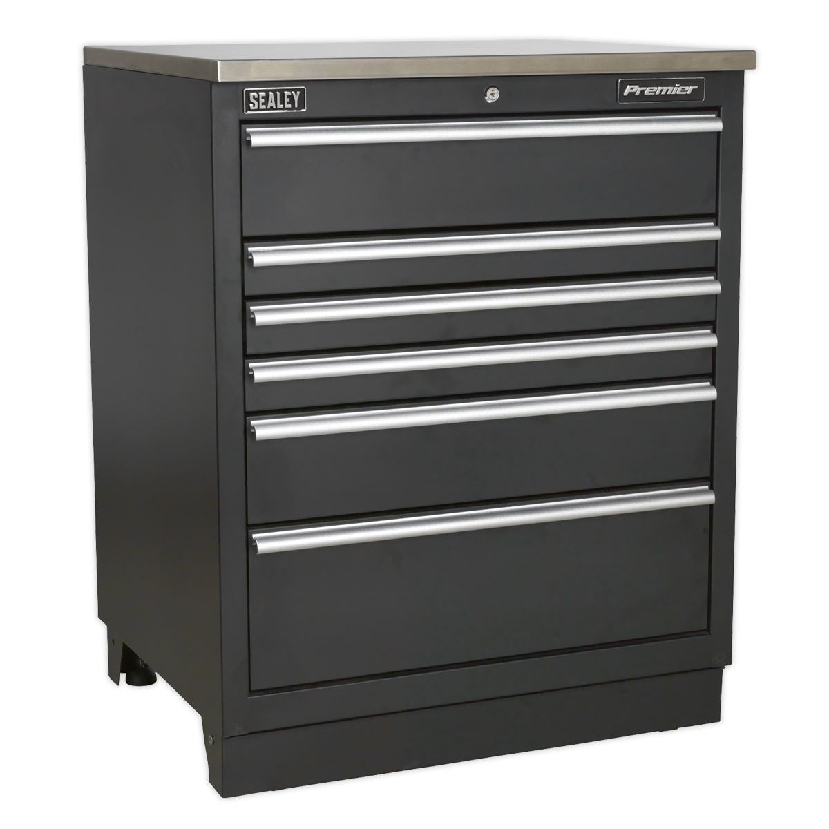 Sealey Premier Premier Storage System with Stainless Worktop 2.5m APMSCOMBO1SS