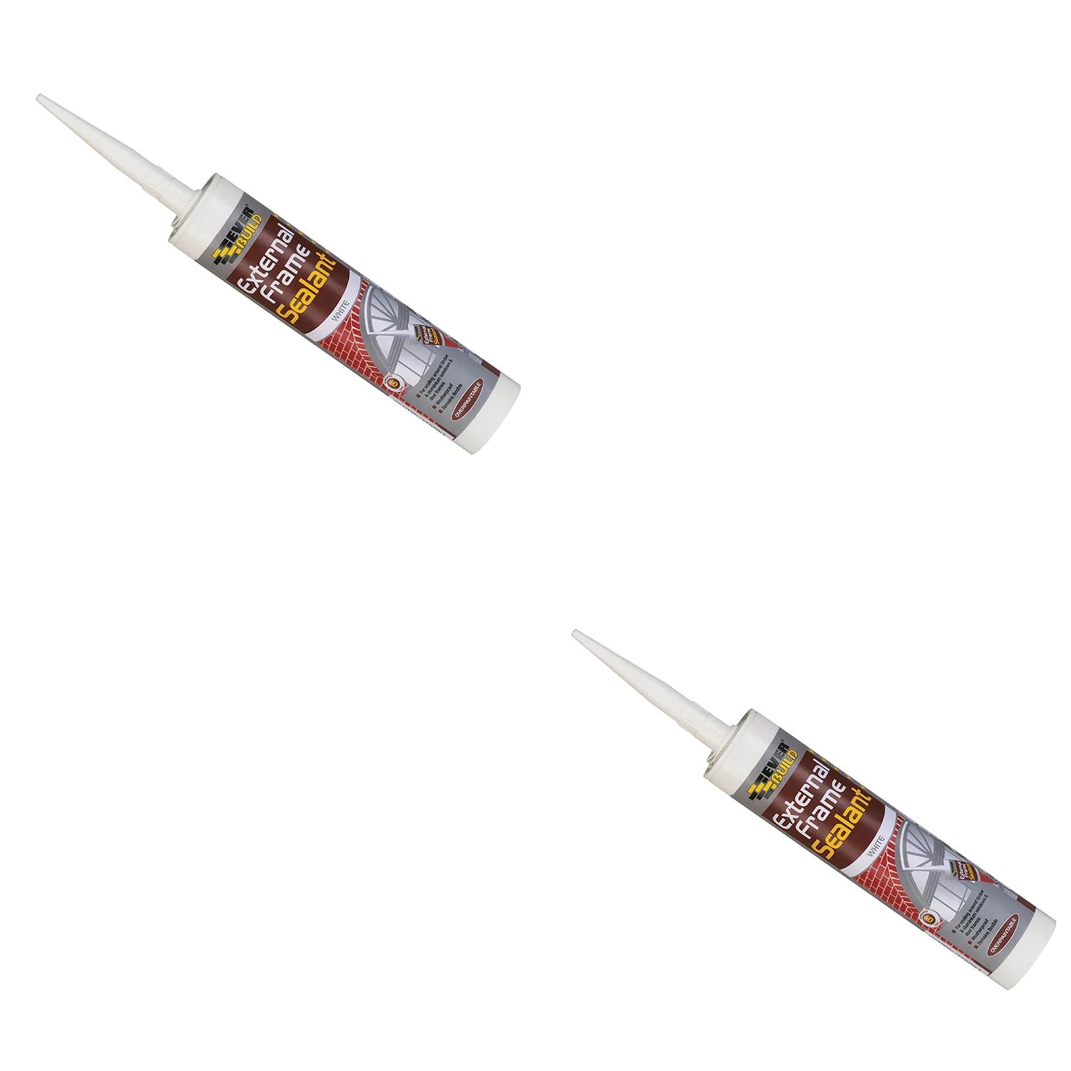 Everbuild Sika External Frame Acrylic Sealant Brown 290ml - 483170