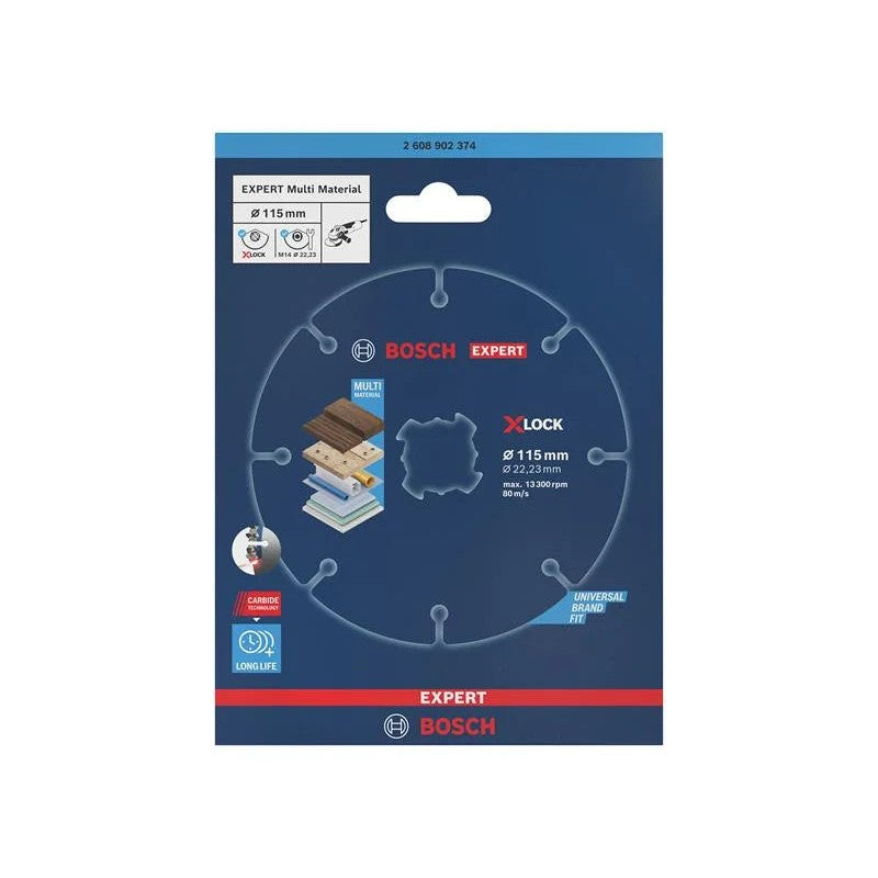 Bosch Powertool Accessories EXPERT Multi Material Carbide