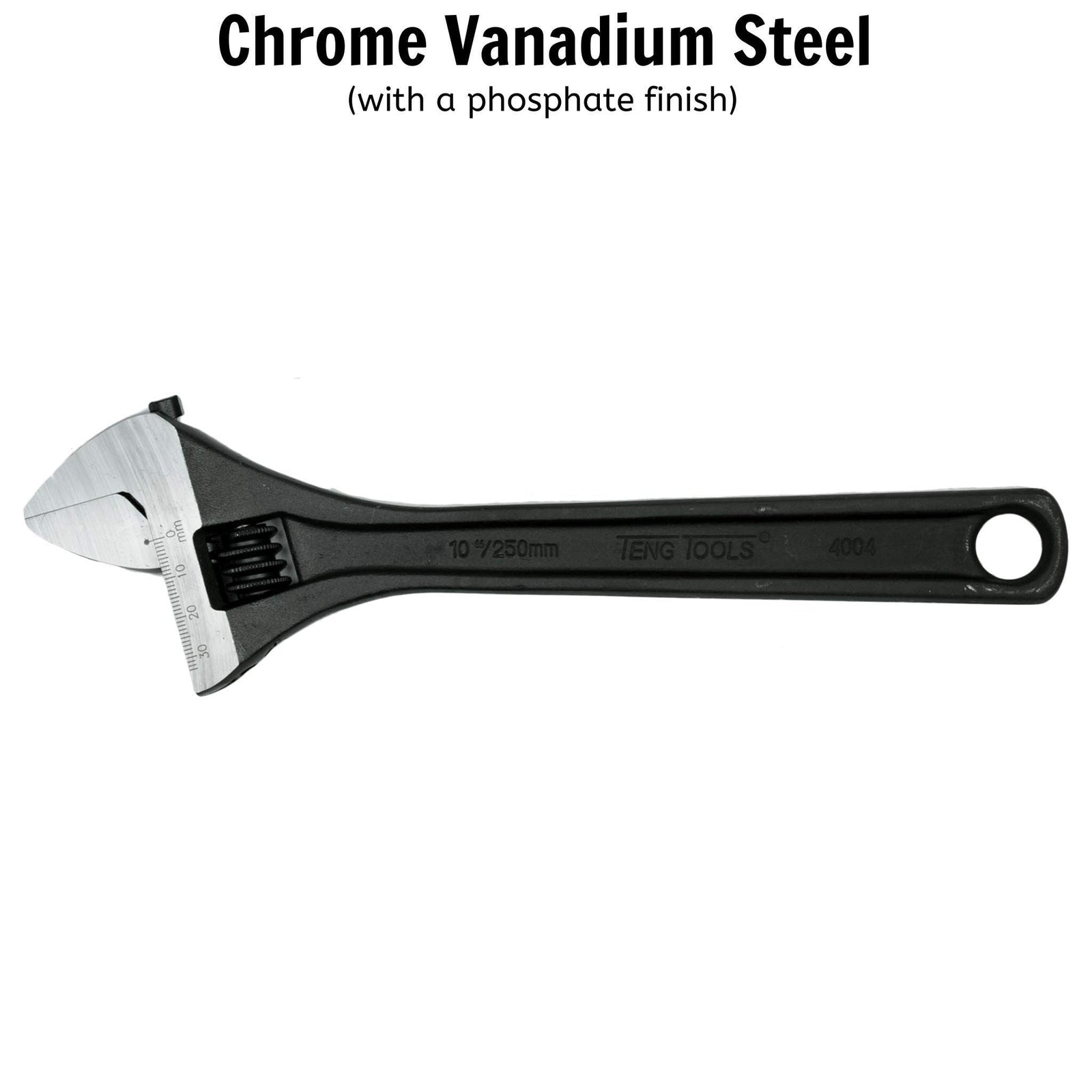 Teng Tools Adjustable Wrench 250mm