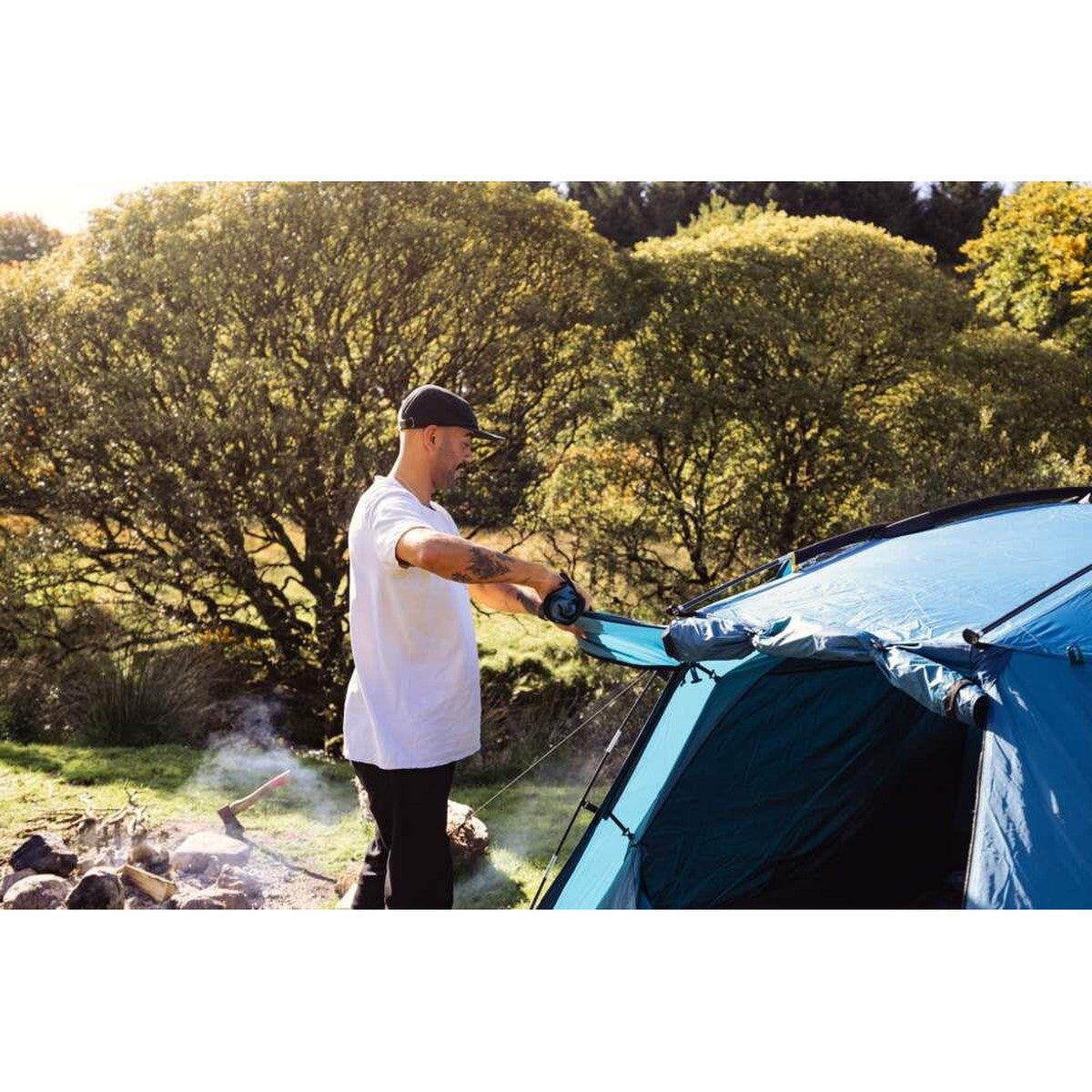Kampa Mossborn 02 Aegean 2 Person Poled Tent