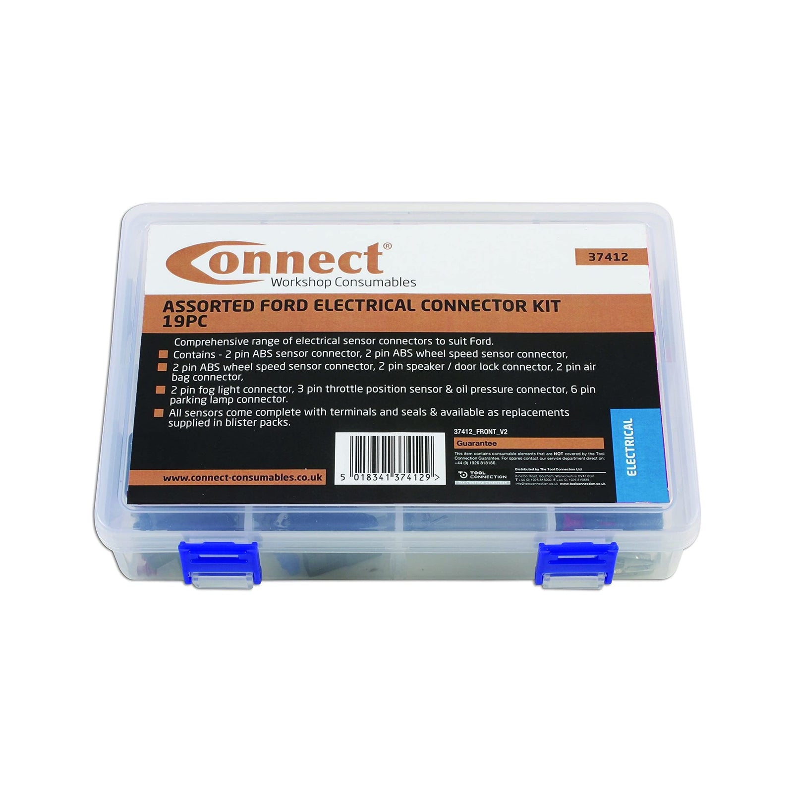 Connect Assorted ford Electrical Connector Kit 19pc 37412
