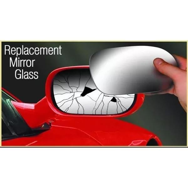 Summit Stick-On Standard Mirror Glass RHS