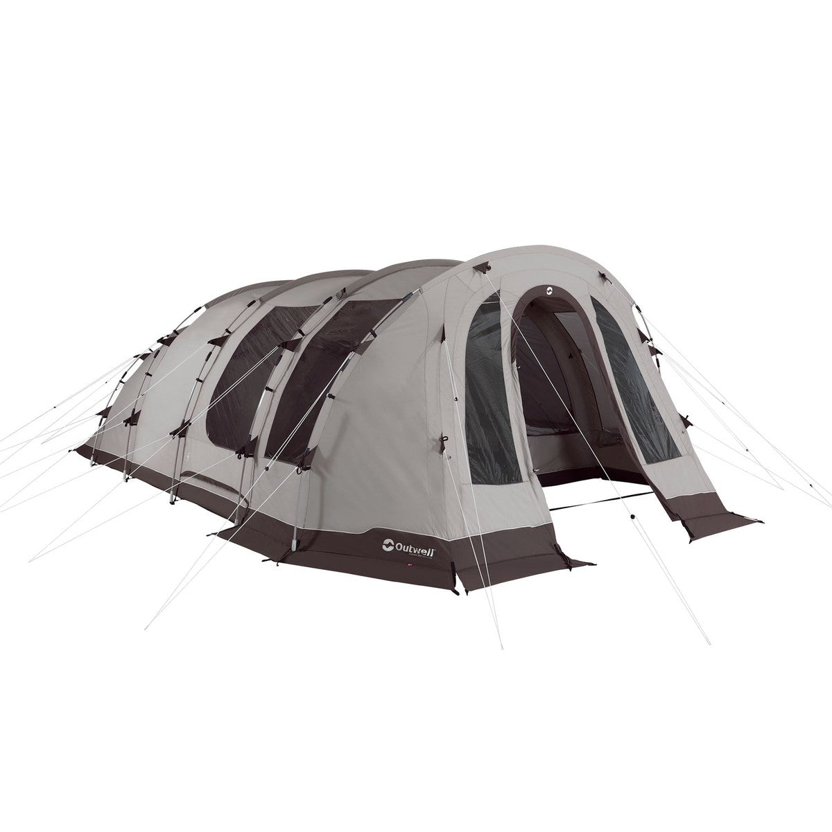 Outwell Edmonds 6 TC 6 Berth Four Room Tunnel Tent