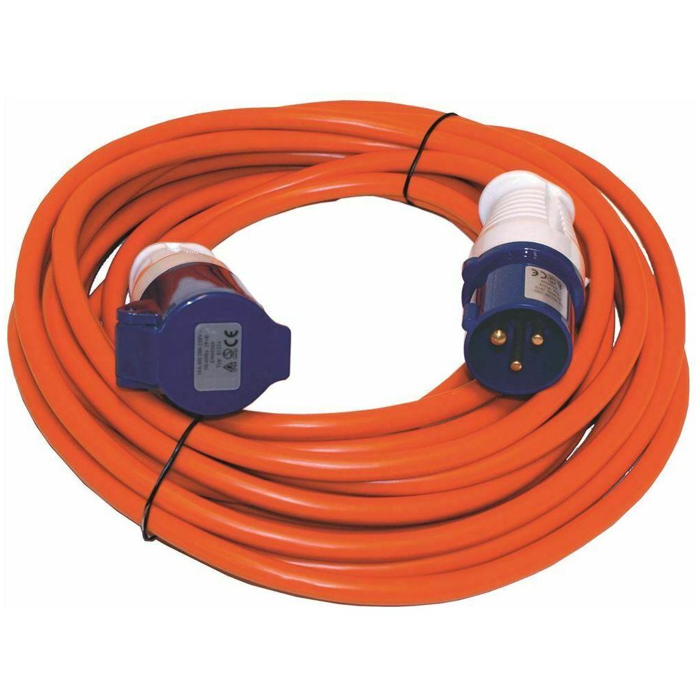 Streetwize 10m Caravan 230v Hook Up Cable Extension