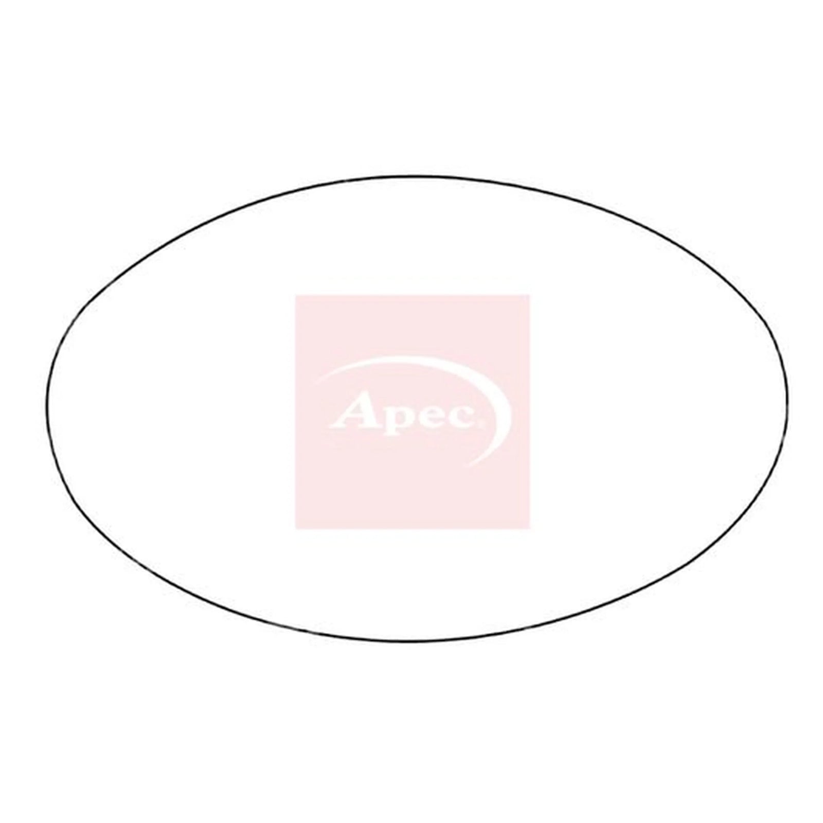 Apec Exterior Wing Mirror Glass both sides AMS2095