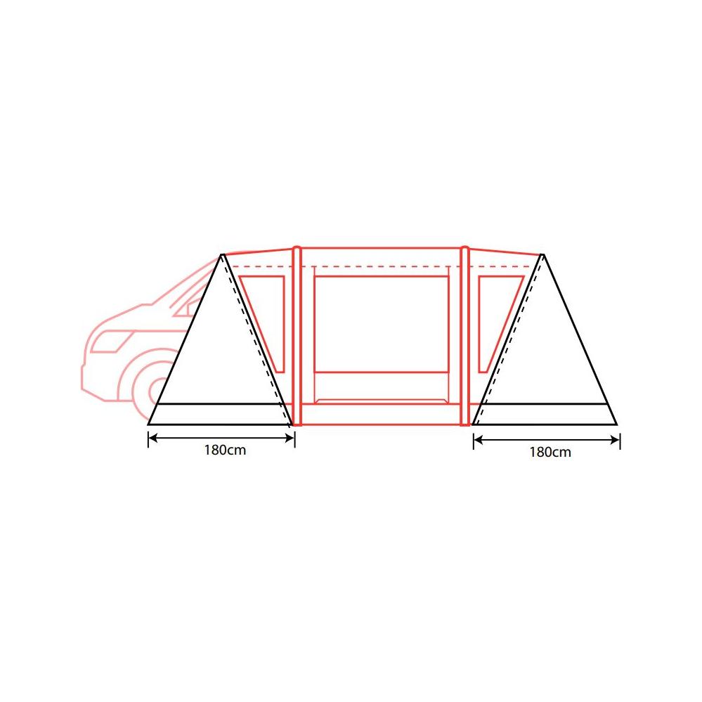 Outdoor Revolution Cayman Zip On Porch Door For Cayman Awnings