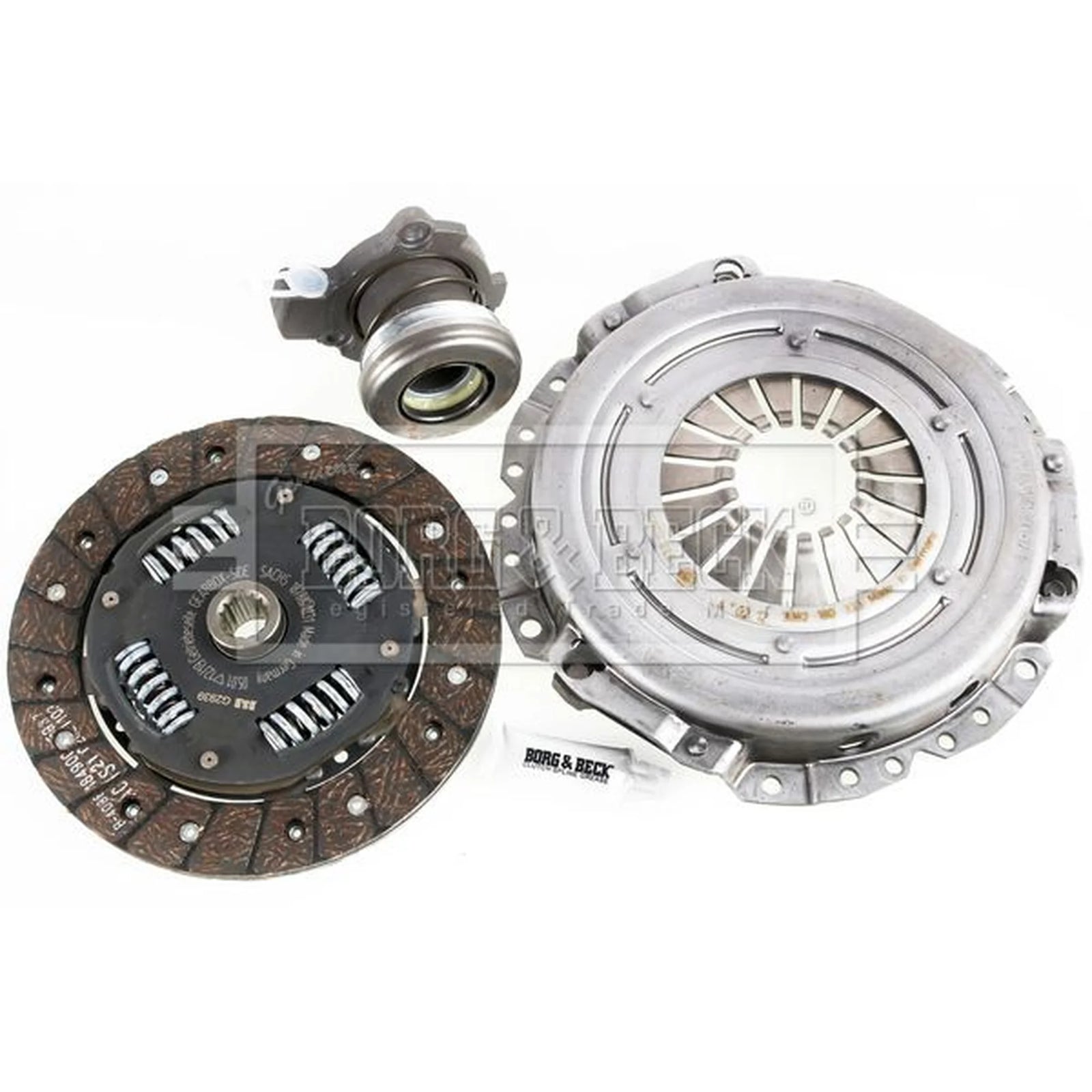 Borg & Beck Clutch Kit Set 3pc HKT1036