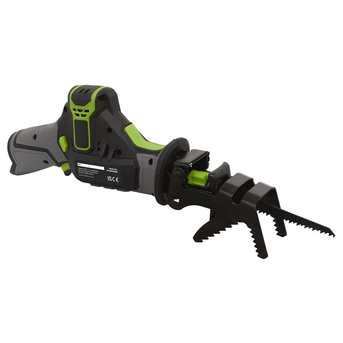 Sealey Cordless Reciprocating Saw Kit 10.8V 2Ah SV10.8 Series CP108VRS
