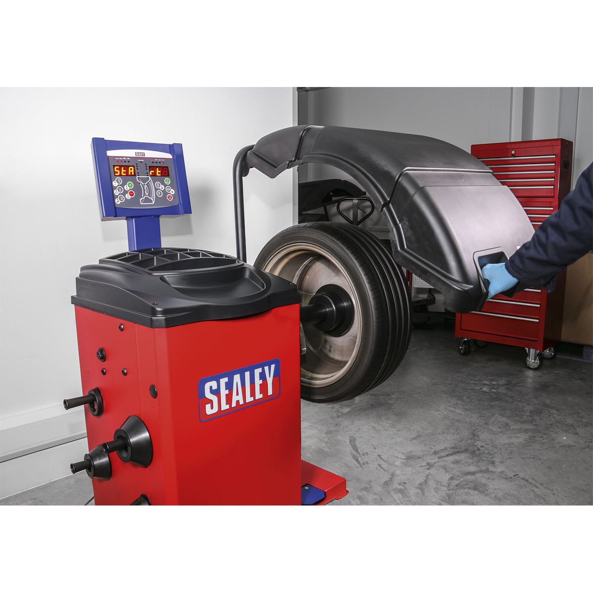 Sealey Wheel Balancer Semi-Automatic WB10
