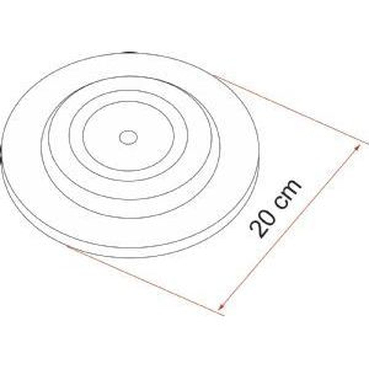 Fiamma Plates (4) Grey 97901-056