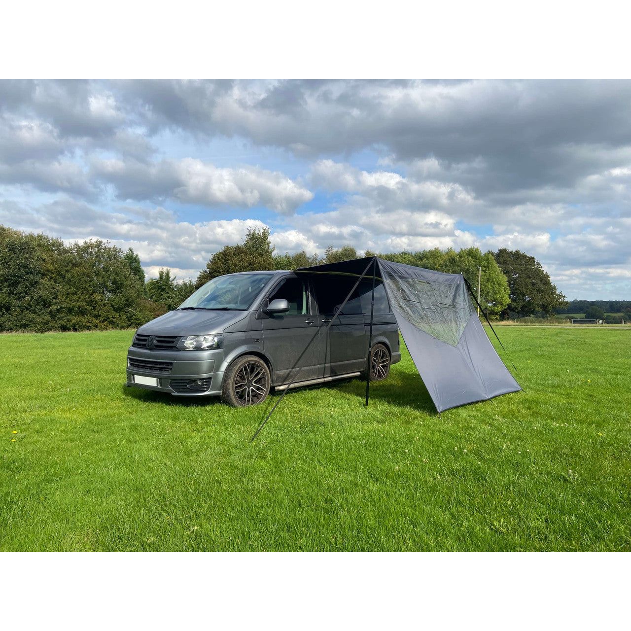 Olpro Rectangle Canopy with Window (Charcoal)