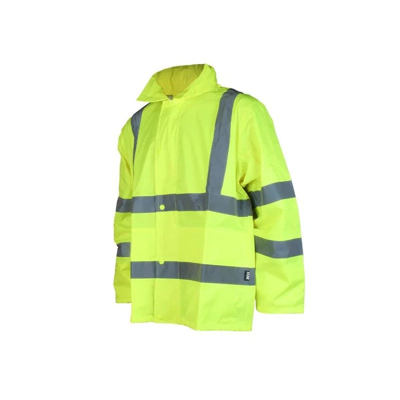 Scan Hi-Vis Rain Suit Yellow - M - SCAHVRSYM