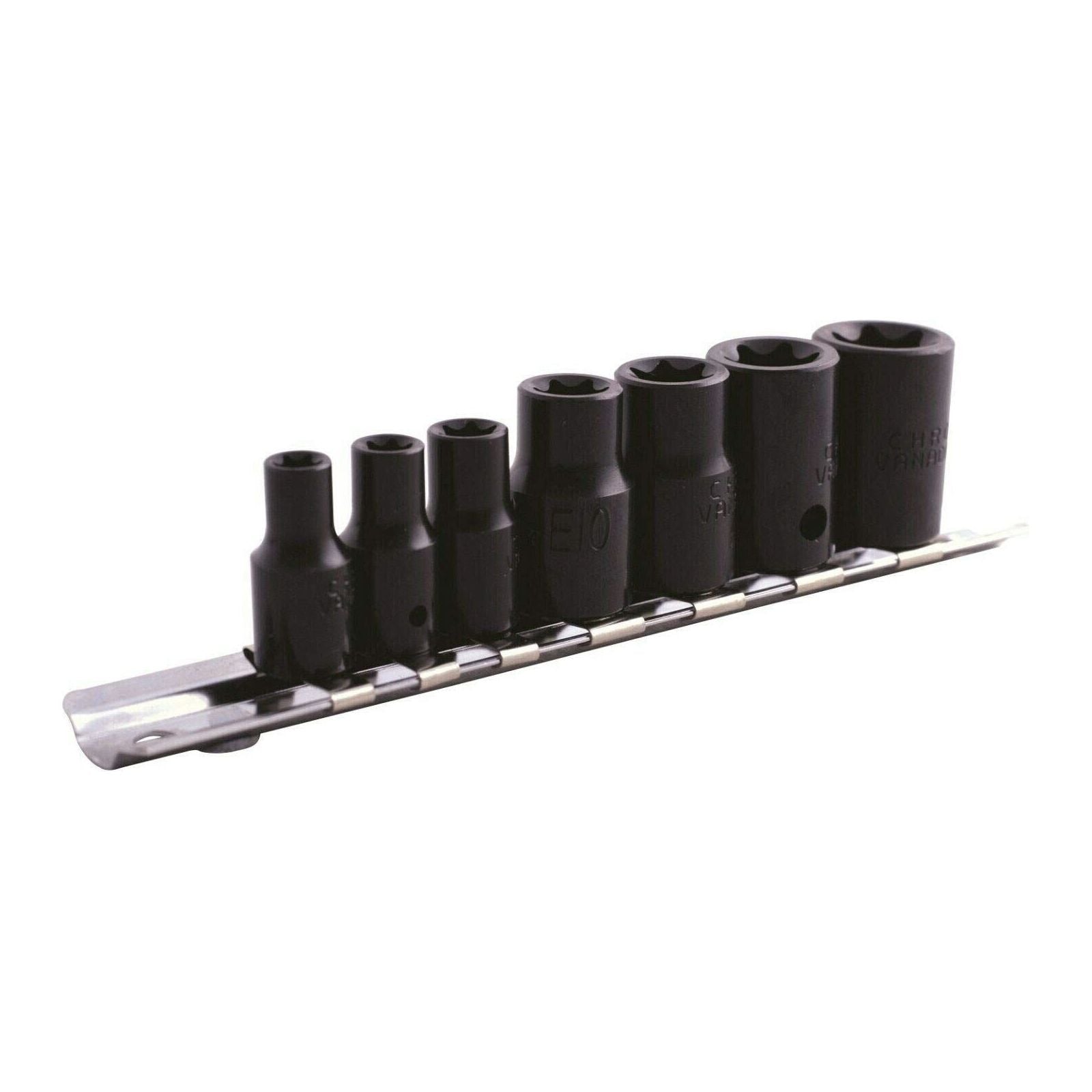 Laser Impact Star Socket Set 3/8"D, 1/4"D 7pc 0897
