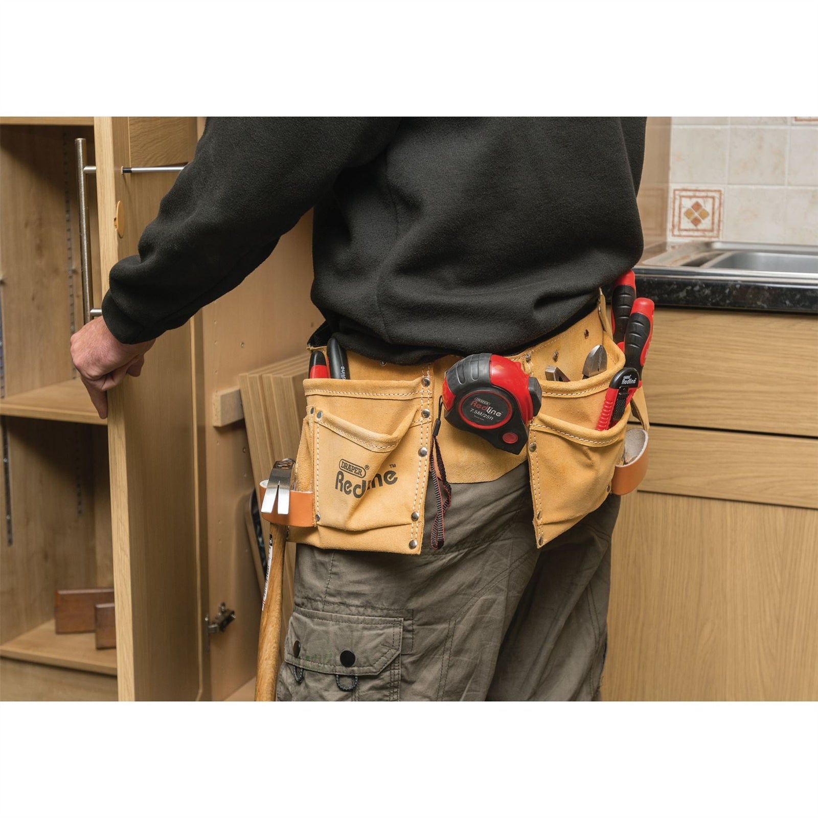 Draper Double Tool Pouch 67831