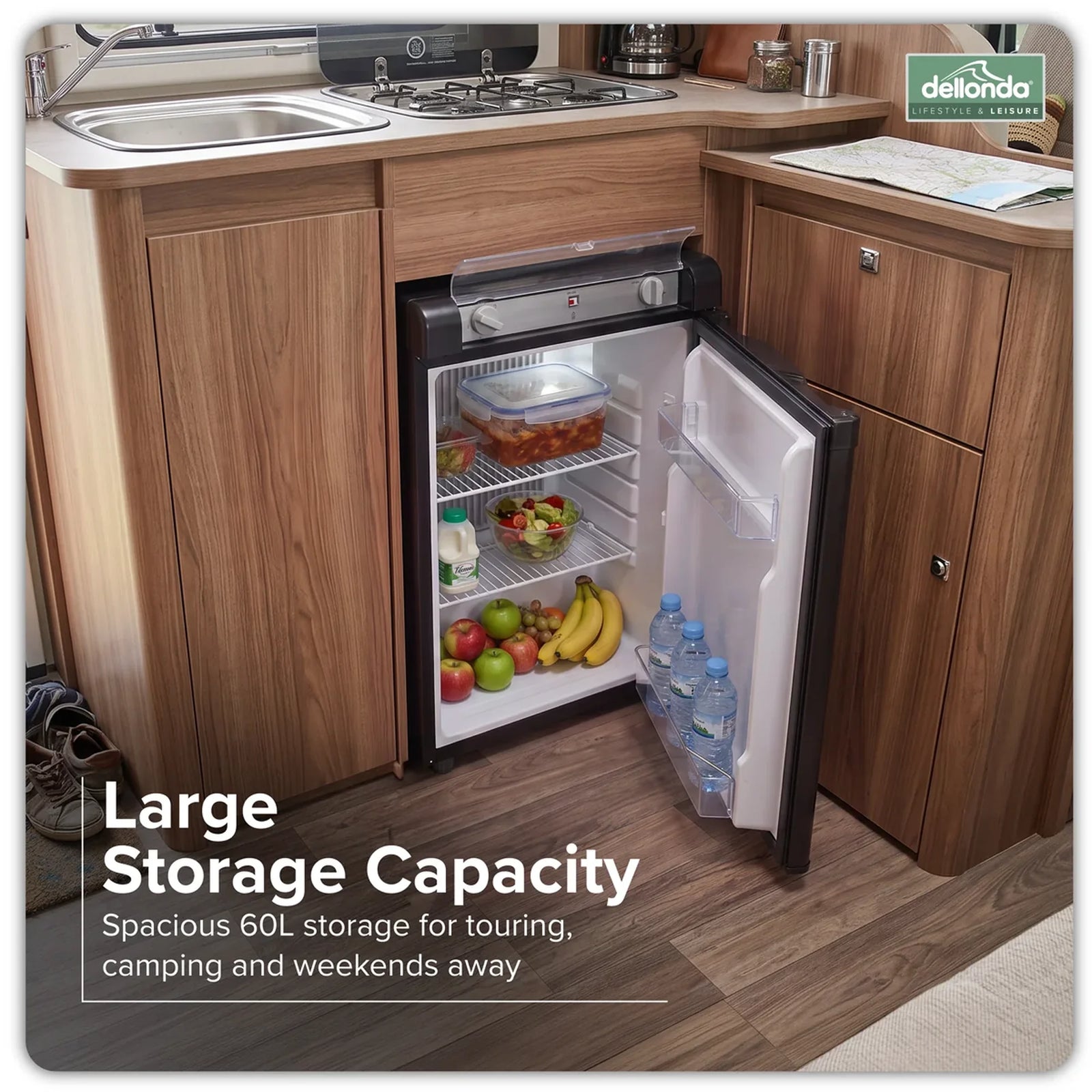 Sealey Dellonda 3-Way Fridge 60L - DL159