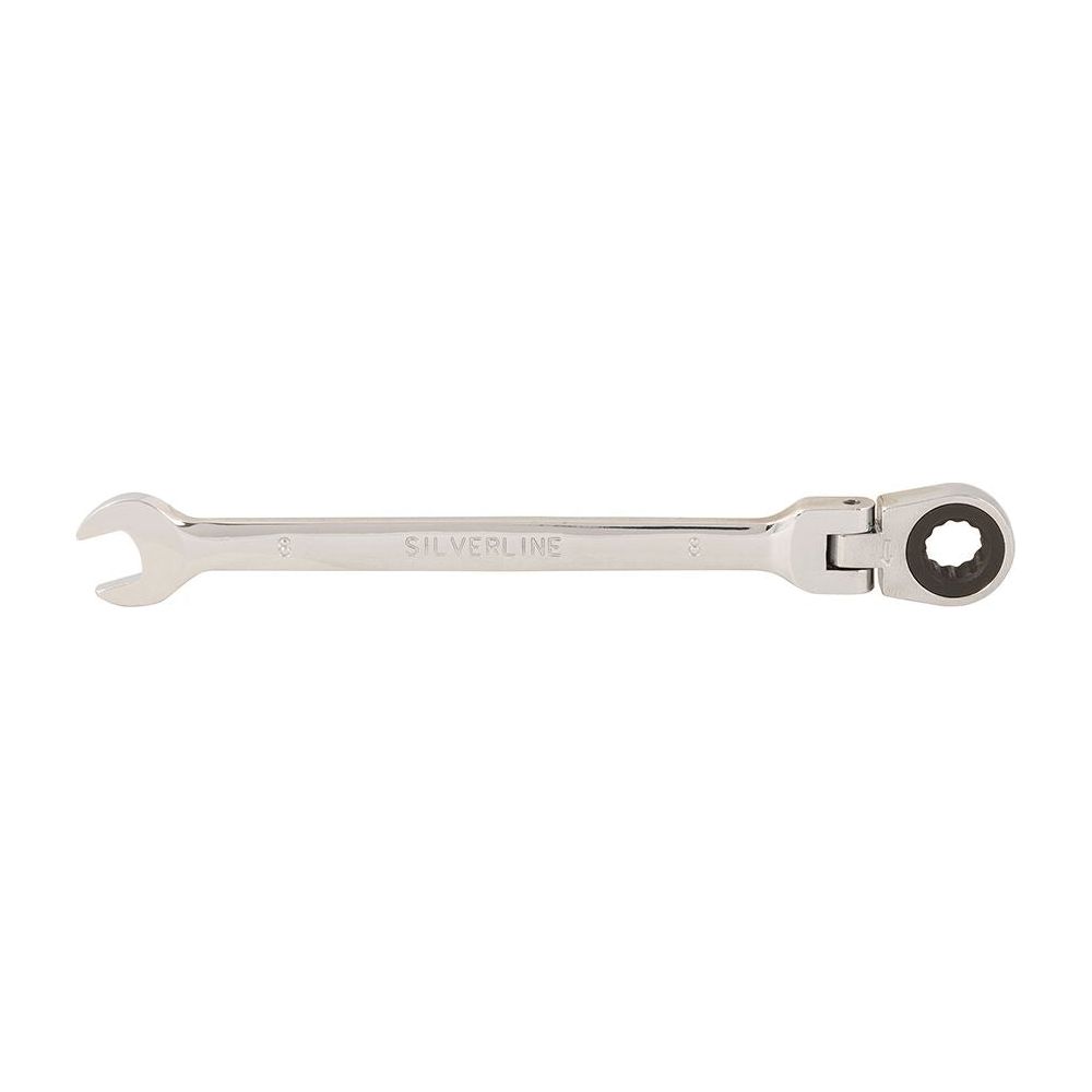 Silverline Flexible Head Ratchet Spanner 8mm