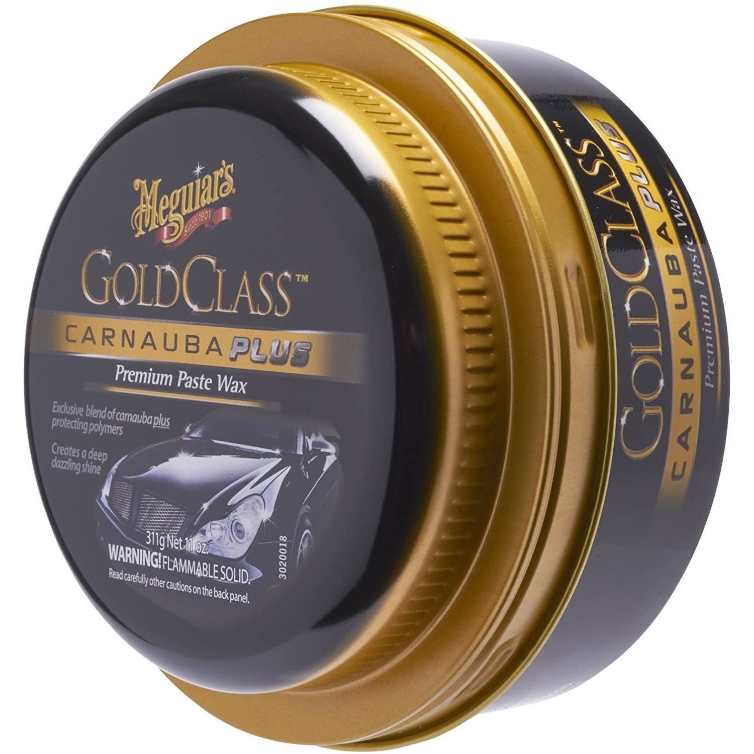 Meguiar's G7014EU Gold Class Carnauba Plus Premium Paste Wax 311g