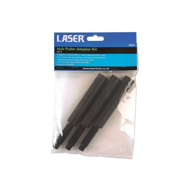 Laser Hub Puller Adaptor Kit M14 - for Land Rover 6954