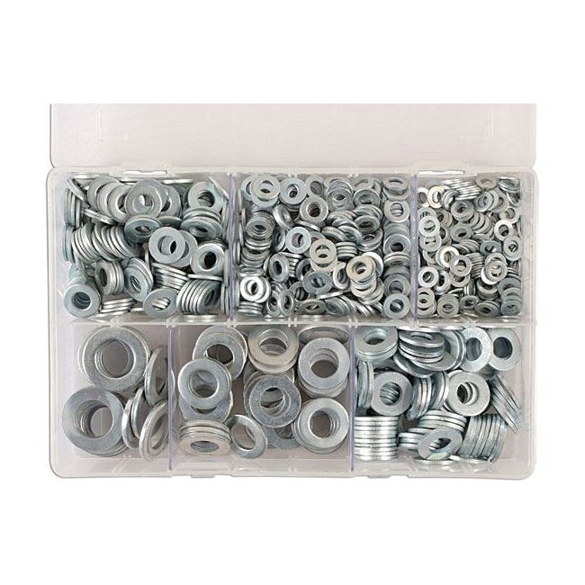 Connect Assorted Form A Flat Washers Box 800pc 31862
