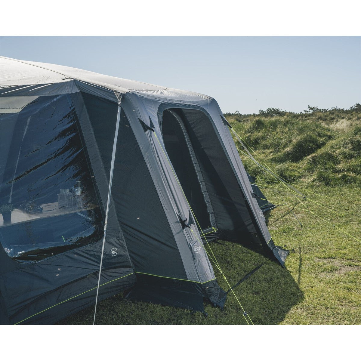 Outwell Montana 6 Air 6 Berth Four Room Tunnel Tent