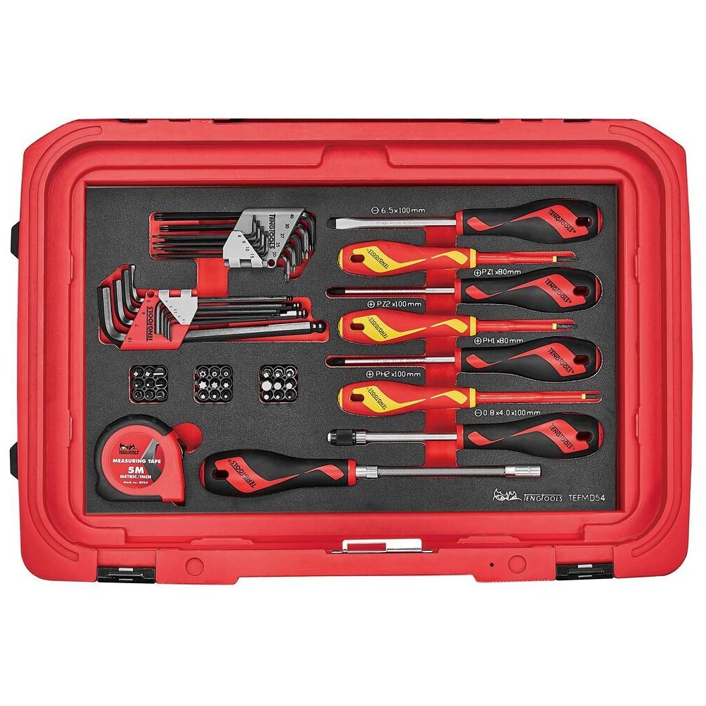 Teng Tools MECCA PRO TC-9 FOAM BP Tool Kit 118 Pieces