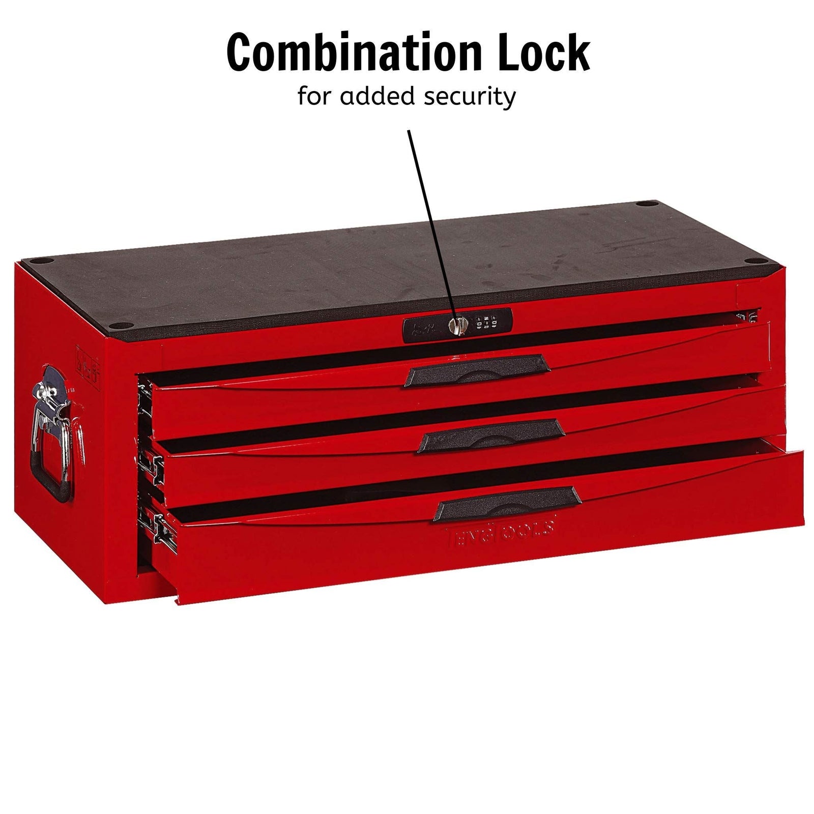 Teng Tools 26" PRO Middle Box 3 Drawers Red