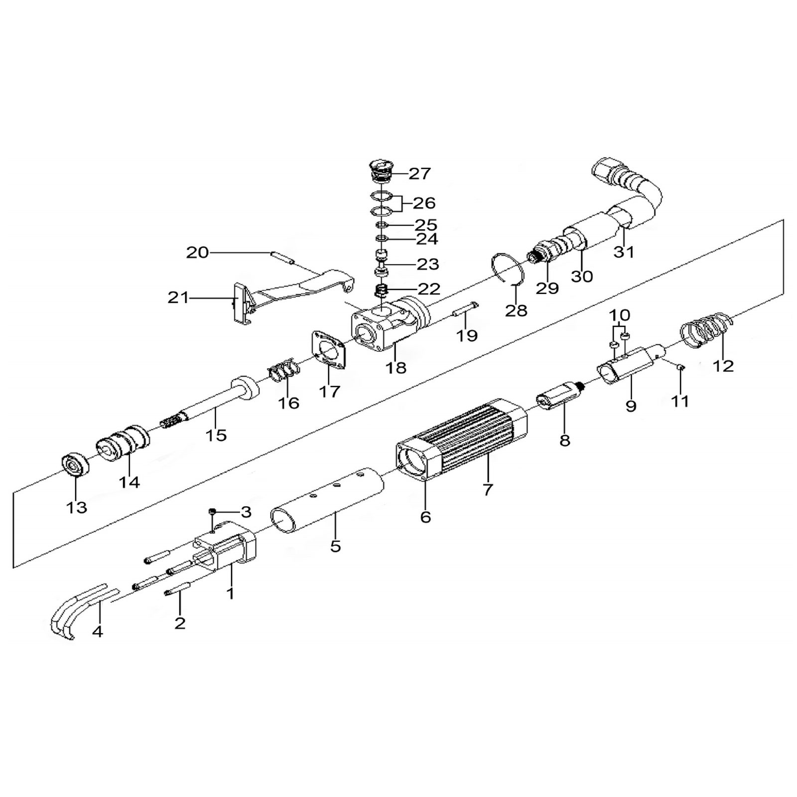 Sealey Piston rod SA347.15