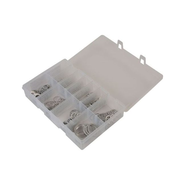 Tool Connection Assorted Aluminium Washers Box 260pc 31896