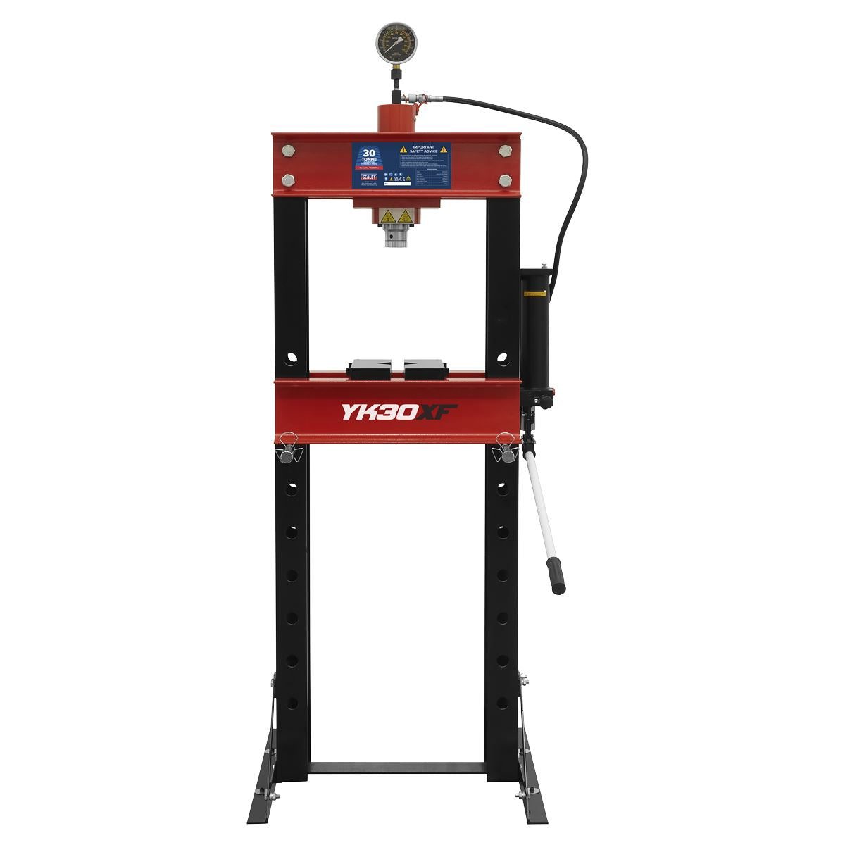 Sealey Hydraulic Press 30 Tonne Floor Type YK30XF