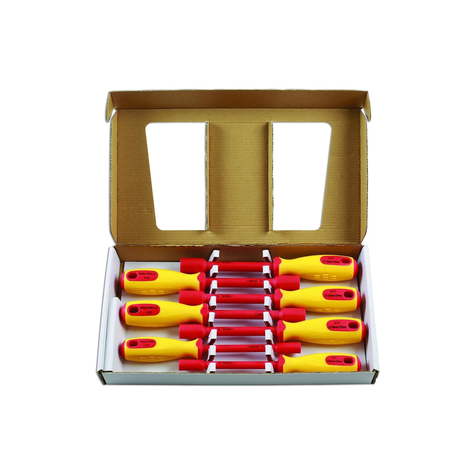 Laser Insulated Nut Driver Set 7pc 7482