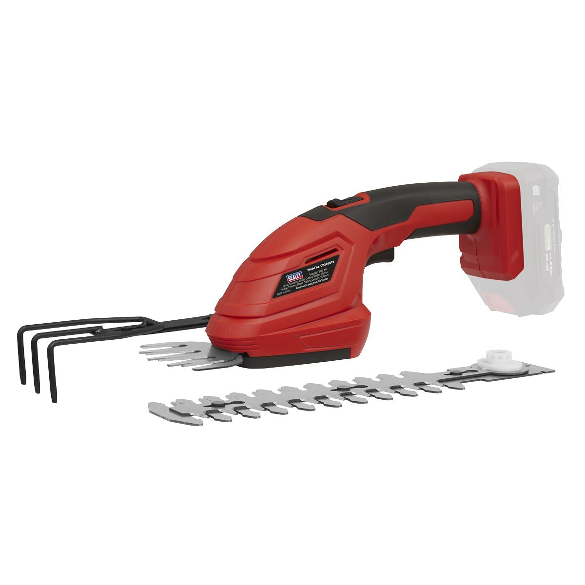 Sealey Cordless 20V SV20 Series 3-in-1 Garden Tool Body Only CP20VGT3